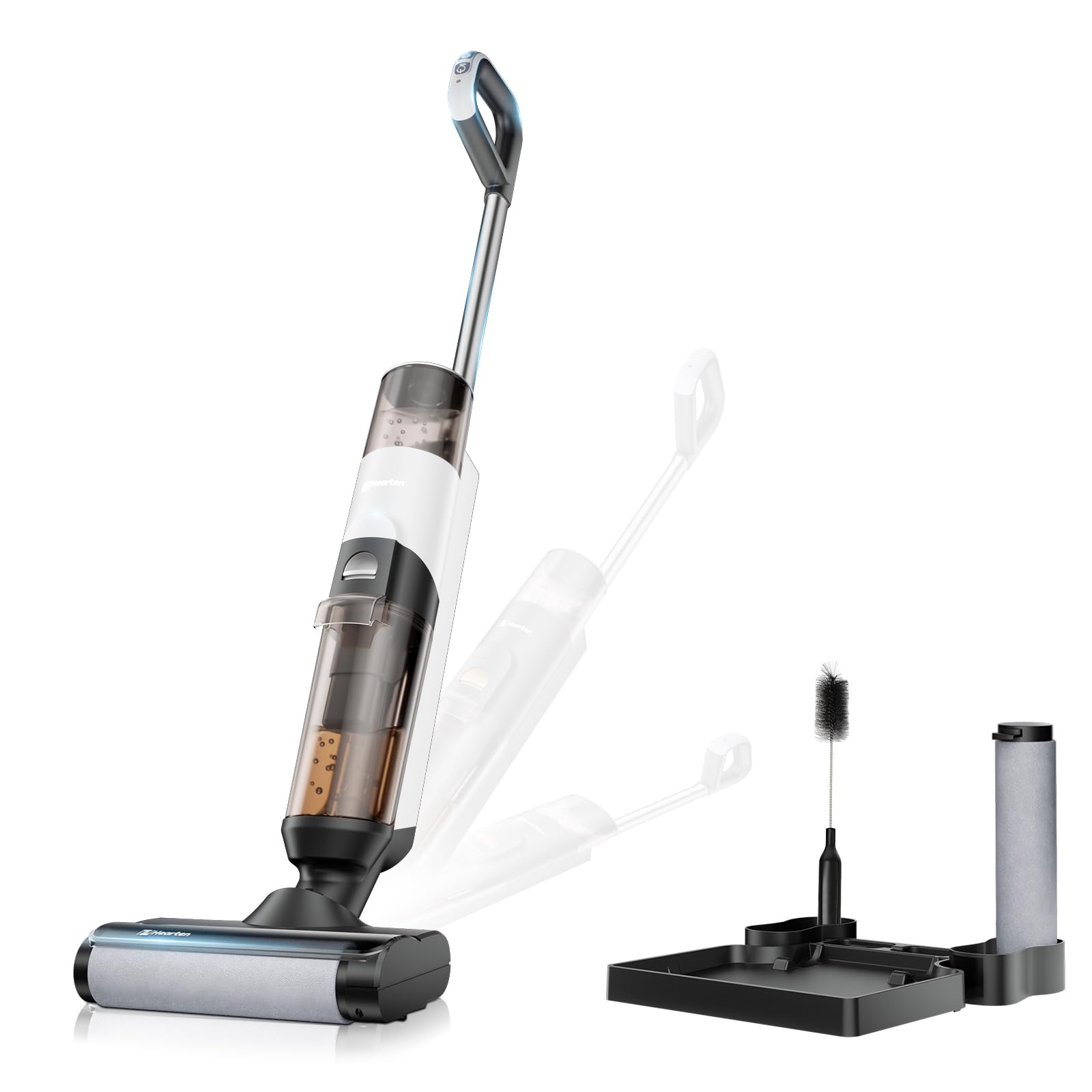 Amazon | Hearten 水拭き掃除機 【自走式設計・吸引&水拭き2in1 Amazon | Hearten 水拭き掃除機 【自走式設計・吸引&水拭き2in1